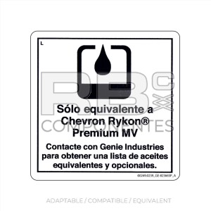 DECAL COMPATIBLE WITH GE 82366 A