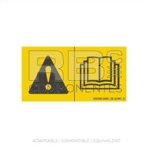WARNING DECAL READ MANUAL BEFORE USE