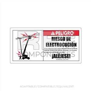 DECAL COMPATIBLE WITH GE 27564 024B