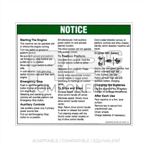 COMPATIBLE DECAL REF GE-52597  A