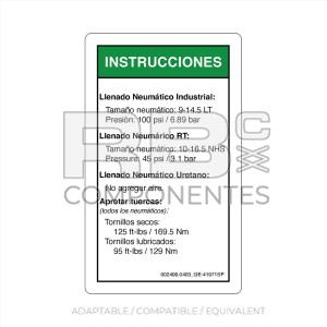 ADHESIVO COMPATIBLE REF GE 41971SP