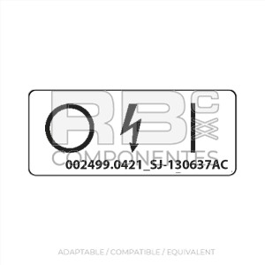 DECAL ON/OFF POWER PICTOR adaptable SJ 130637