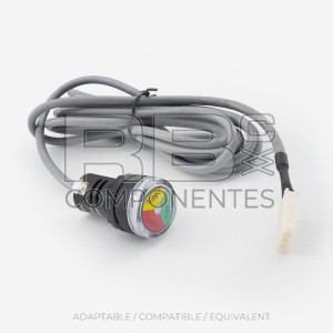 BATTERY CHARGE INDICATOR WITH CONNECTOR FOR THE BL