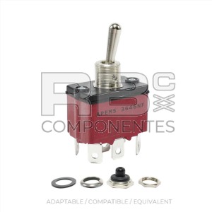 TWO FIXED POSITIONS SWITCHES, TWO POLES (6 CONTACT