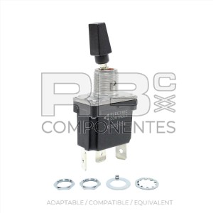 TWO POSITIONS SWITCHES WITH RETURN TO CENTER, A