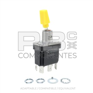 TWO FIXED POSITIONS SWITCHES, TWO POLES (6 CONTACT