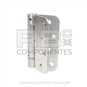 HINGE WITH 4 HOLES FOR GATEWAY TO PLATFORM ETC.