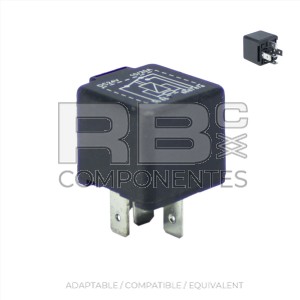 RELE 24DC 10/20A 5 PATILLAS