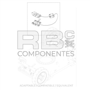COMPLETE CABLE TRACK COMPATIBLE JL ST0175
