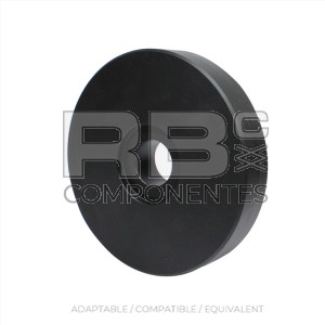 NYLON WHEEL FOR SCISSOR SPREADS BLACK