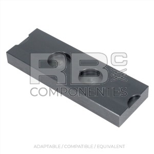 WEAR PAD 180X60X20,5mm (RECTANGULAR)