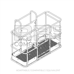 REBUILT BASKET AD/CO/EQ BY CLIENT 6FT GE 52751