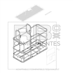 REBUILT BASKET AD/CO/EQ BY CLIENT GE 101382