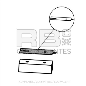 WEAR PAD AD/CO/EQ HL 194P261860