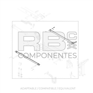 COMPRESSION BAR AD/CO/EQ GE 36054-SGT (CHANGE BOTH