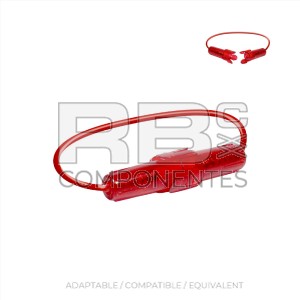 GLASS FUSE HOLDER (LENGHT 31,5 MM)