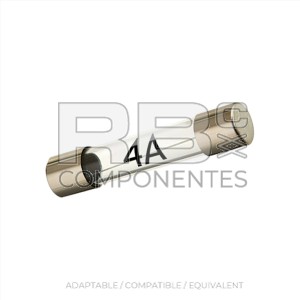 4 AMP  32 MM FUSE GLASS