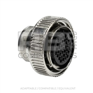 METALLIC FEMALE CONNECTOR, OF 37 PINS FOR HOSE.