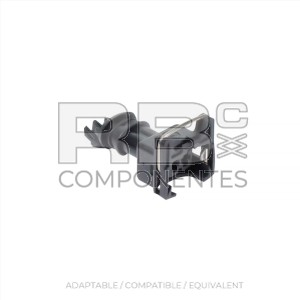 WATERPROOF FEMALE CONNECTOR 2 PINS