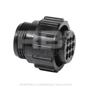 LOWER FEMAL CONNECTOR FOR PLASTIC HOSE, 9 PINS.