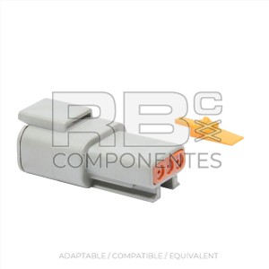 CONNECTOR COMPATIBLE DTM04-2P