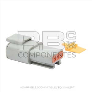 CONNECTOR COMPATIBLE DTM04-3P