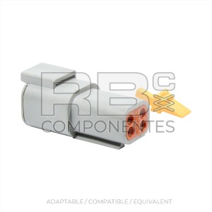 CONNECTOR COMPATIBLE DTM04-4P