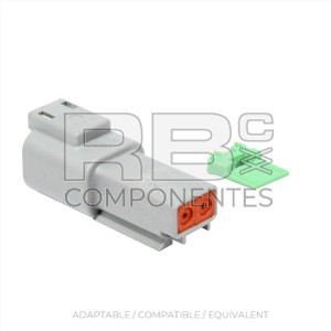 CONNECTOR COMPATIBLE DT04-2P
