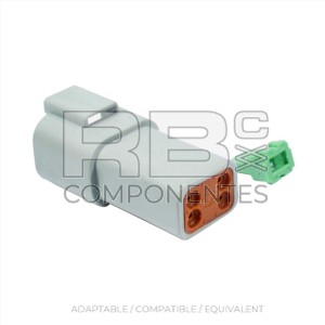CONNECTOR COMPATIBLE DT04-4P
