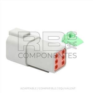 CONNECTOR COMPATIBLE DT04-6P