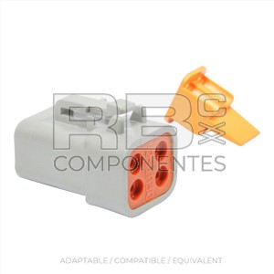 CONNECTOR COMPATIBLE DTP06-4S