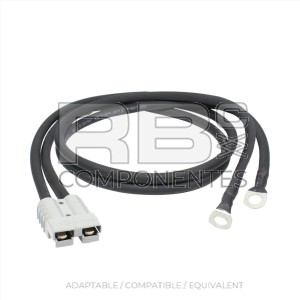 POWER CABLES FOR BATTERIES TO NORMAL SECTION.