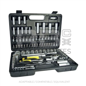 TOOLS BRIEFCASE WITH 94 PIECES.