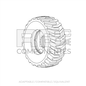 COMPLETE LEFT WHEEL ADAPTABLE JL 1350SJP 0272056