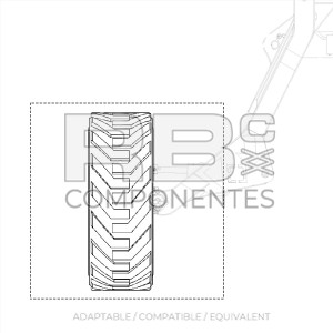 ADAPTABLE WHEEL WITH REFERENCE GE 50032