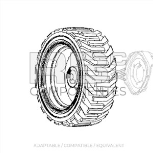 ADAPTABLE WHEEL WITH REFERENCE REF 77791