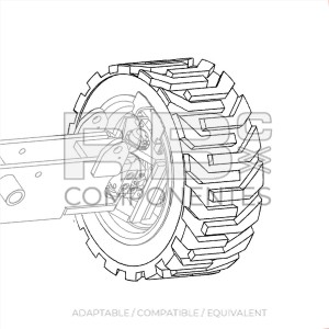 ADAPTABLE WHEEL  REF 88258