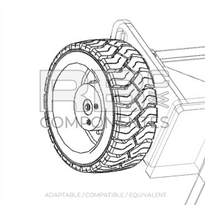WHEEL NON MARKING ADAPTABLE REF 823875