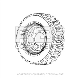  12-32. 5, LH  ADAPTABLE WHEEL REF 125178