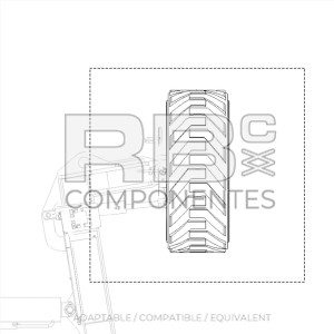 ADAPTABLE  WHEEL REF 1275102