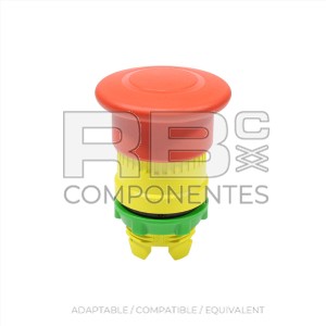 EMERGENCY STOP PUSH/PULL PLASTIC