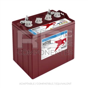 TRACTION BATTERY FILLED 8V