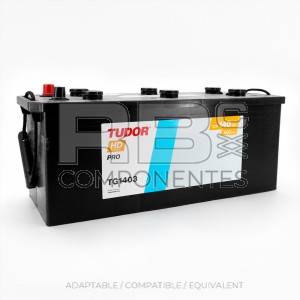 TUDOR STANDARD STARTER BATTERY 140AH 513x189x223