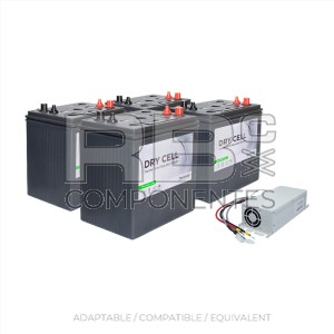 KIT BATTERY 4X RB052006.DIS + CHARGER RB001003.V4
