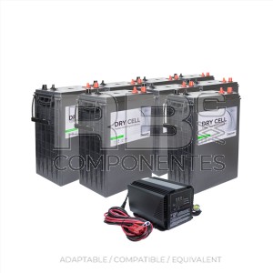 BATTERY KIT 8X RB052007.DIS + CHARGER RB001038.v2