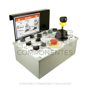 COMPLETE CONTROL BOX ( JOYSTICK TELEMECANIQUE )