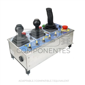 COMPLETE ALUMINIUM CONTROL BOX NO TRIGGER JOYSTICK (ARTICULATED)