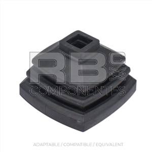 RUBBER WITHOUT LOGO AND THE TOP SIDE IS STRAIGHT
