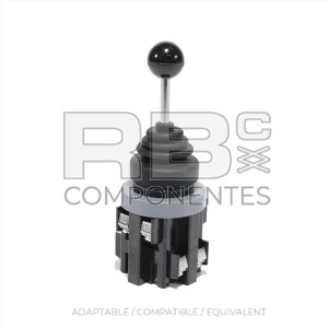 JOYSTICK 2 AXEL FIXED ROUND LEAVER 4N.O. 6A-250V